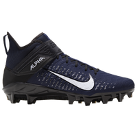 Nike Alpha Menace Pro 2 MID Football Cleat - Men's - Navy