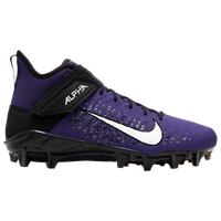 Nike Alpha Menace Pro 2 MID Football Cleat - Men's - Purple