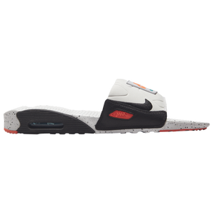 Nike Air Max 90 Slide - Men's - Casual - Shoes - White/Black/Turf ... Nike Air Max 90 Slide - Men's - Casual - Shoes - White/Black/Turf ...