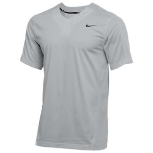 Nike Team Vapor Select 1-Button Jersey - Men's - Grey/Grey/Black