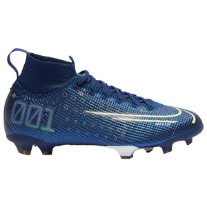 Nike Men 's Mercurial Superfly 6 Elite FG Cleats Wolf Gray.