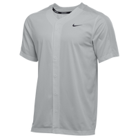 Nike Team Vapor Select Full Button Jersey - Men's - Grey
