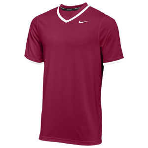 Nike Team Vapor Select V-Neck Jersey - Men's - Cardinal/White