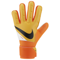 Nike Match Goalkeeper Gloves - Grade School - Orange / Gold
