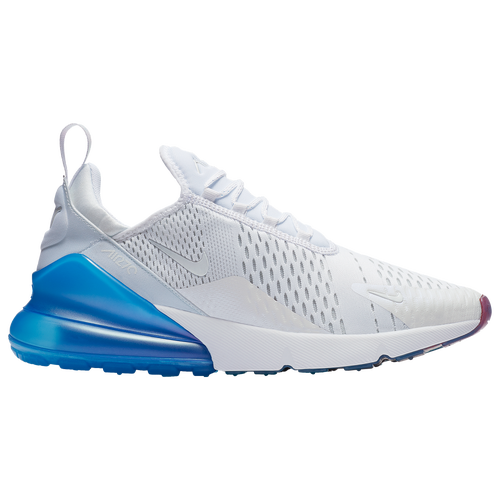 nike air max 270 men's white and blue