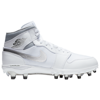 white jordan football cleats