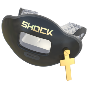 Shock Doctor Max Airflow Lip Guard 3D Jewels - Adult - Gold Cross