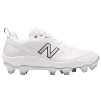 white new balance metal softball cleats