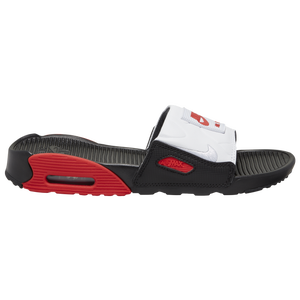 nike slides women red