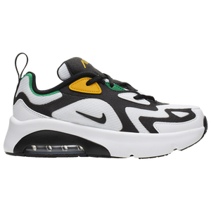 nike air max 200 junior black and white