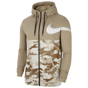 nike full zip camo hoodie