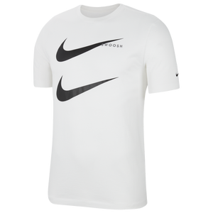 nike swoosh shirt black