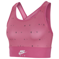 Nike Nike Swoosh Air Print Bra - Women's - Pink