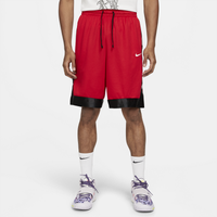 Nike Elite Stripe 10" Shorts - Men's - Red