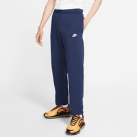 Nike Open Hem Club Pants - Men's - Navy