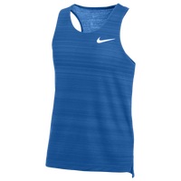 Nike Team Dry Miler Singlet  - Men's - Blue