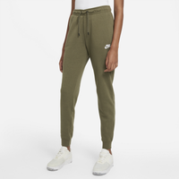 Nike Essential Fleece Joggers - Women's - Olive Green