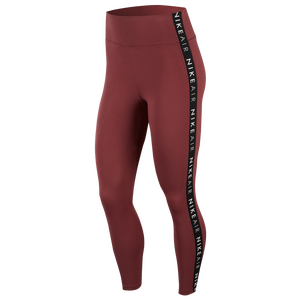 red nike air leggings