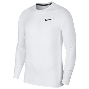 nike pro fitted long sleeve top