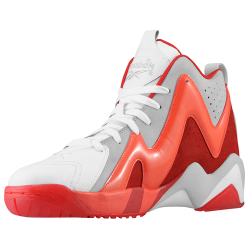 Reebok Kamikaze II Mid - Men's - Basketball - Shoes - White/Steel ...