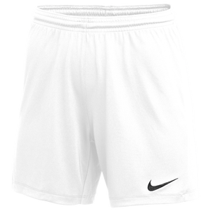 Nike Team Dry Park III Shorts - Women's - White/Black