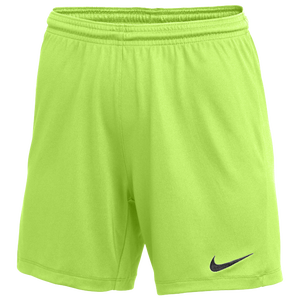 nike women's dry park ii shorts
