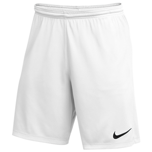 Nike Team Dry Park III Shorts - Boys' Grade School - White/Black