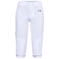 Under Armour Vanish Softball Pants - Girls' Grade School - White