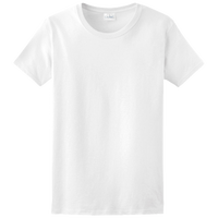 Gildan Team Ultra Cotton 6oz. T-Shirt - Women's - All White / White