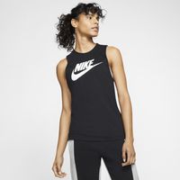 Nike Essential Muscle Futura Tank - Women's - Black