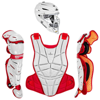 All Star AFx Fastpitch Catchers Kit - Women's - White / Red