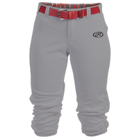 Rawlings Launch Solid Softball Pants - Women's - Grey