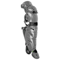 All Star System 7 Axis Pro Leg Guard - Adult - Silver
