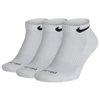 Nike 3 Pack Dri-FIT Plus Low Cut Socks - Men's - White