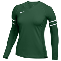 Nike Team Stock Club Ace Jersey L/S - Women's - Dark Green
