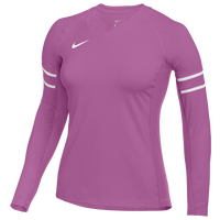 Nike Team Stock Club Ace Jersey L/S - Girls' Grade School - Pink