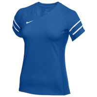 Nike Team Stock Club Ace Jersey S/S - Girls' Grade School - Blue
