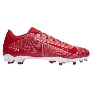 nike vapor football cleats red and white