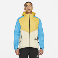 Nike Windrunner Trail Jacket - Men's - Yellow / Off-White