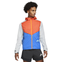 Nike SF Trail Windrunner Jacket  - Men's - Orange / Blue