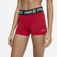 Nike Pro 365 3" Shorts - Women's - Red
